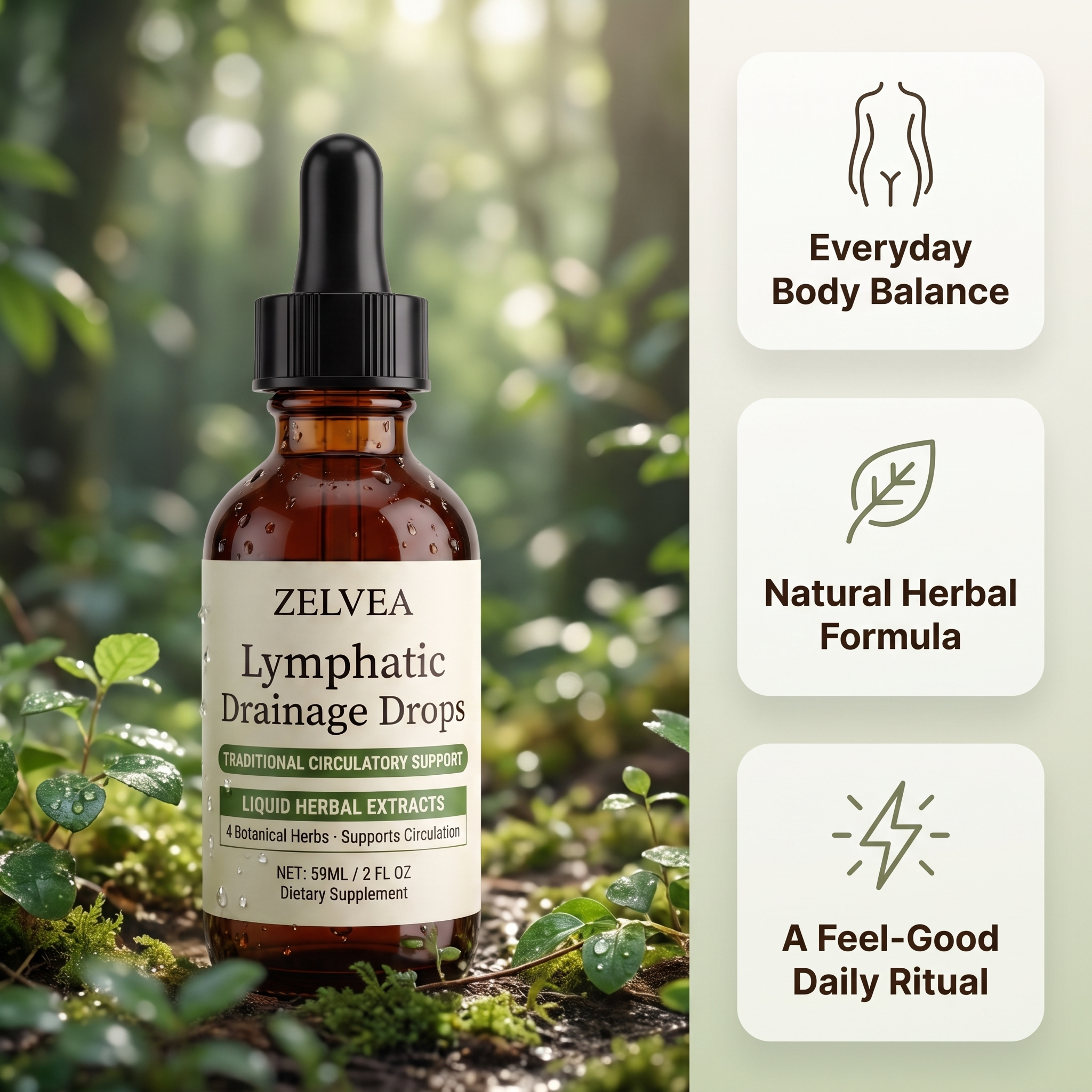 Zelvea® Lymphatic Drainage Drops