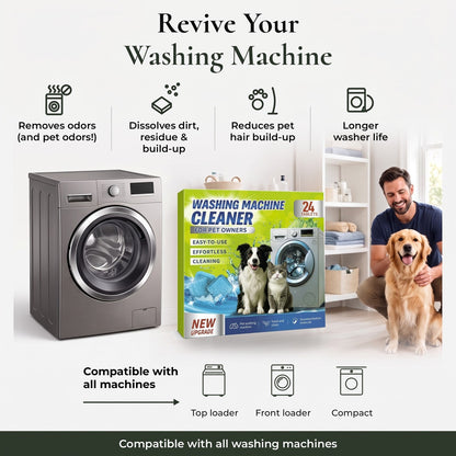 Revive your washing machine with PetFresh tablets