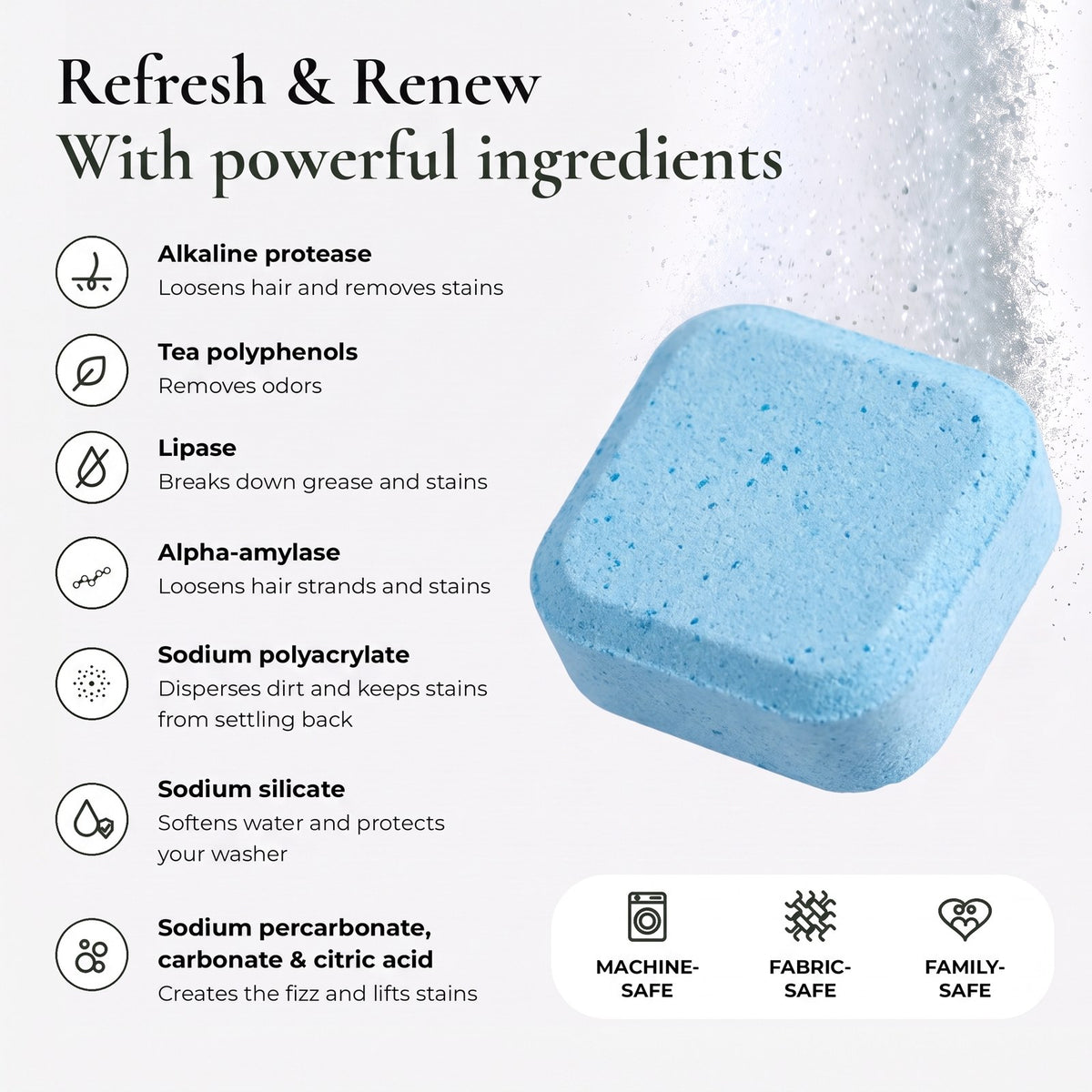 PetFresh tablet and its active ingredients
