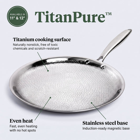 TitanPure™ Nonstick Titanium Pan