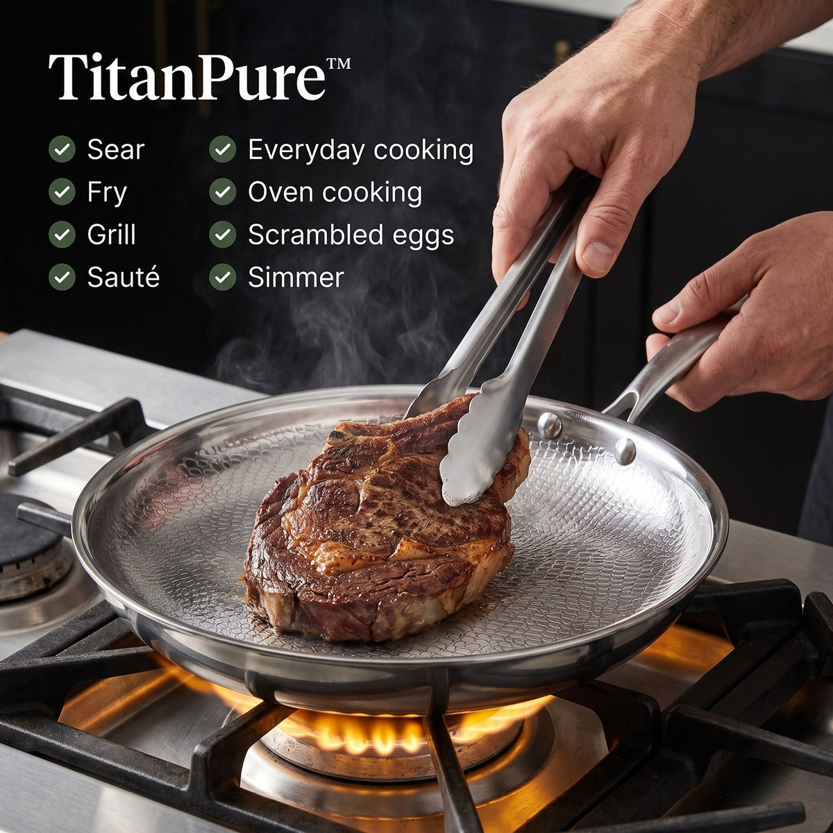 TitanPure™ Nonstick Titanium Pan