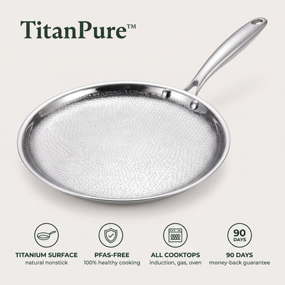 TitanPure™ Nonstick Titanium Pan