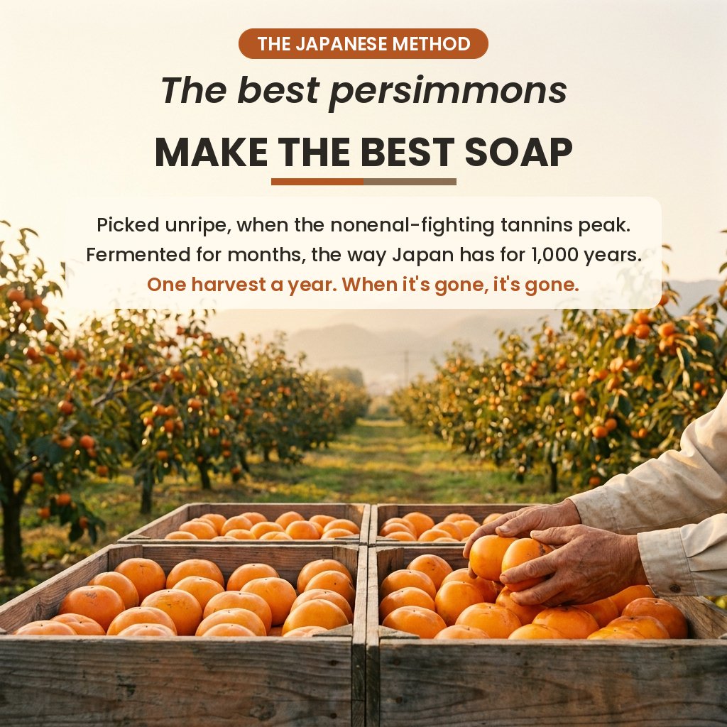 Zelvea Kakishibu Persimmon Soap