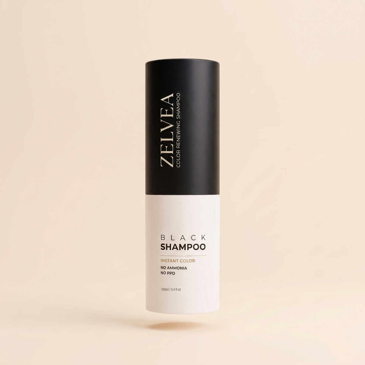 Zelvea Color Renewing Shampoo, Black