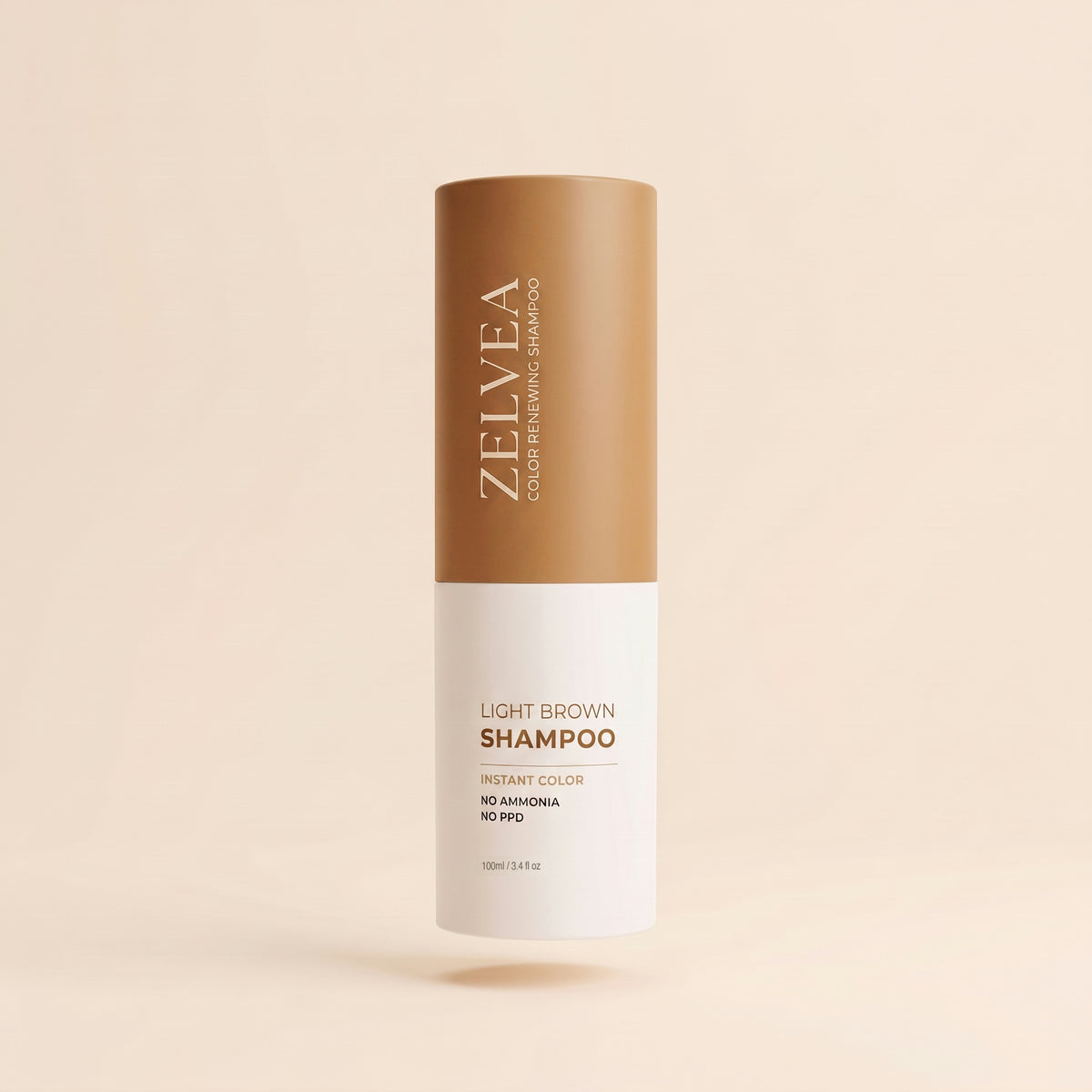 Zelvea Color Renewing Shampoo, Light Brown